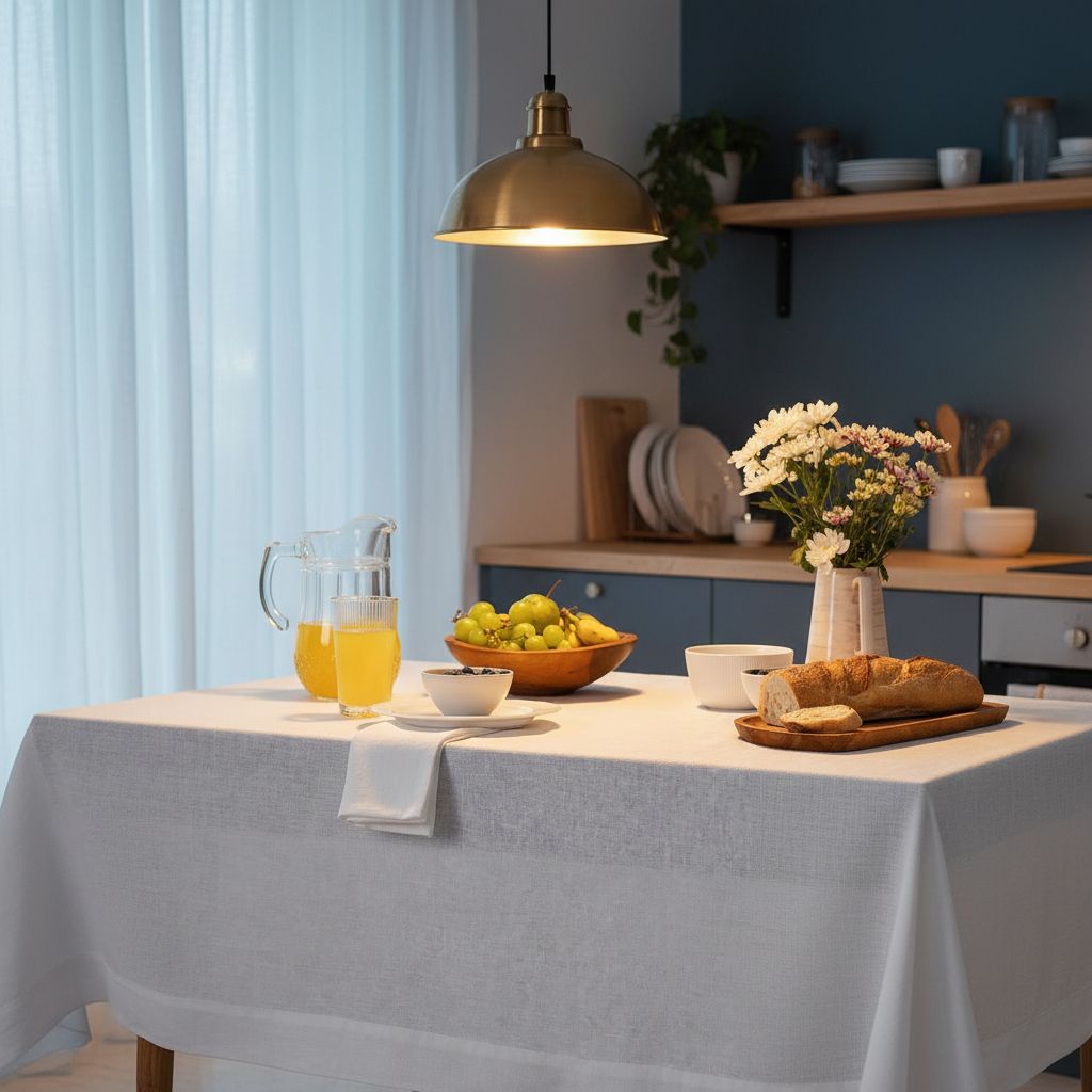 White Linen Tablecloth for Rectangle Tables: Honest Review