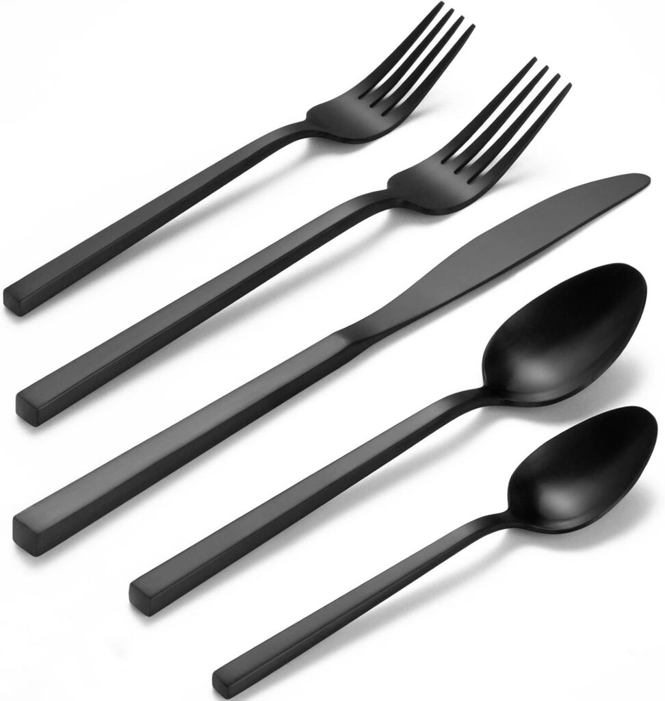 Modern Stainless Steel Flatware Set for Hosting 2026