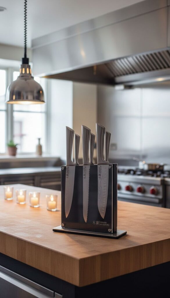Japanese Steel Knife Block for Daily Prep: Honest Review