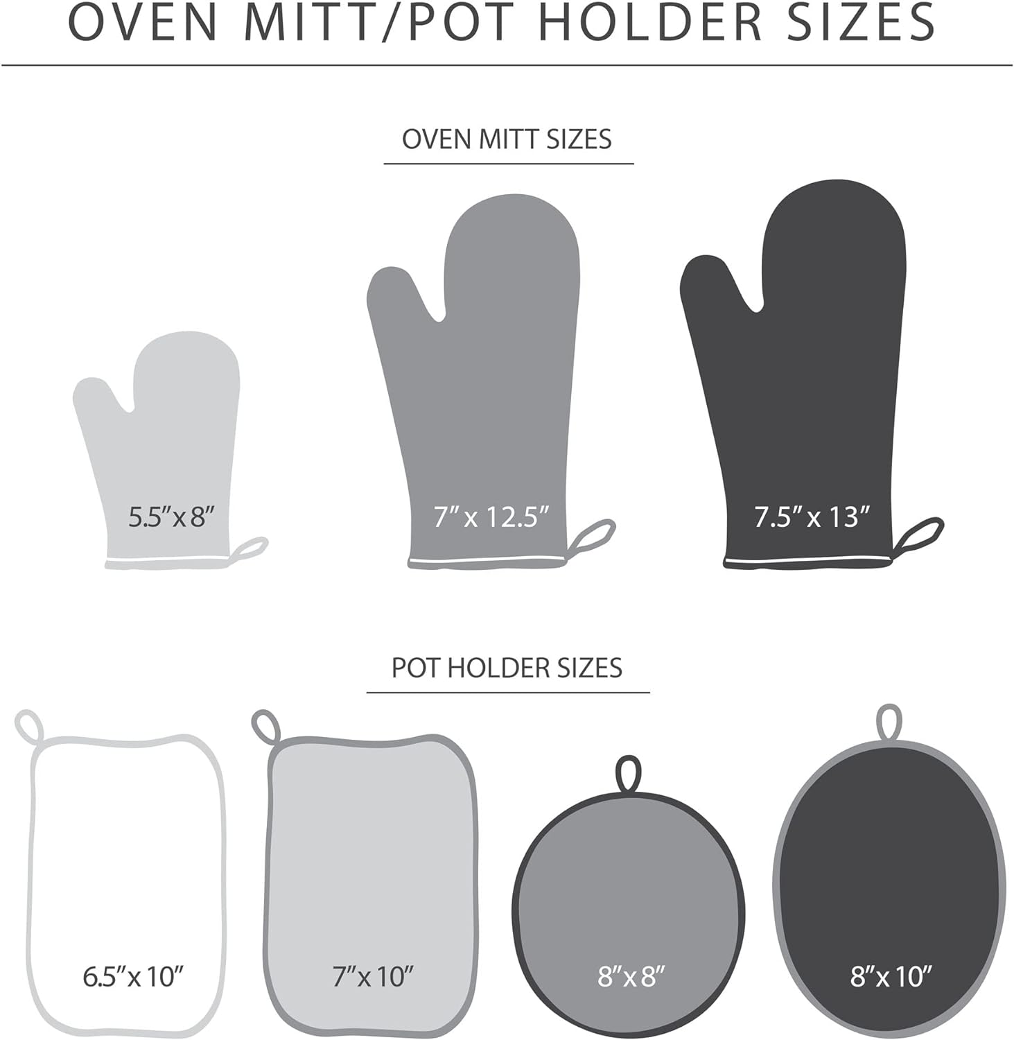 KitchenAid two-tone cotton blend oven mitt in milkshake tan and beige with non-slip grip — view 3